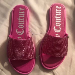 NEW Pink Juicy Couture Slides